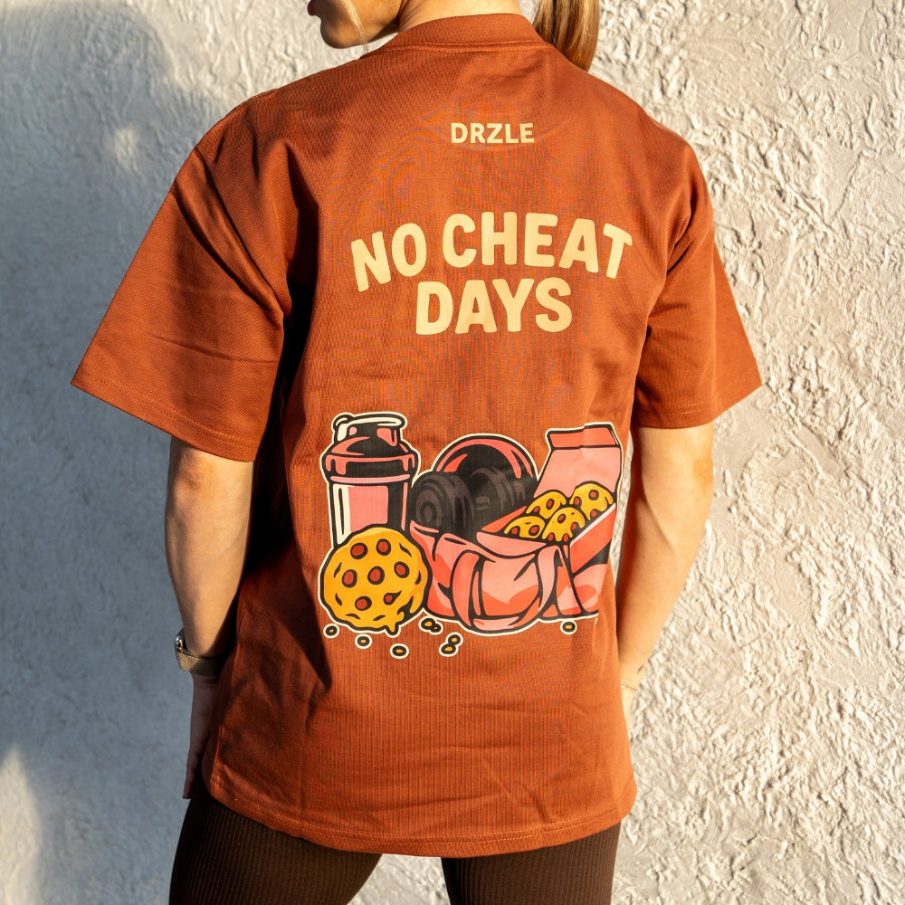 "No Cheat Days" Oversized Tee